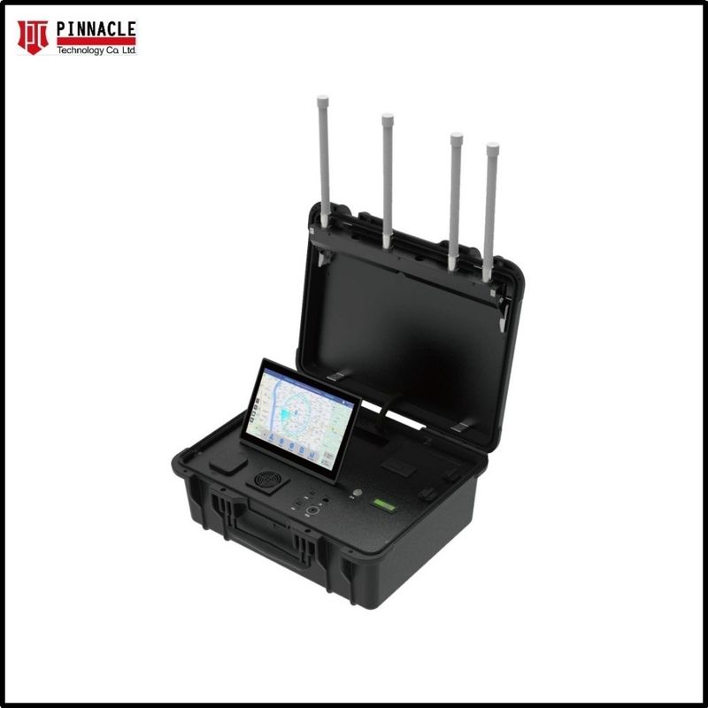 पोर्टेबल ड्रोन डिटेक्शन सिस्टम एफपीवी डिटेक्टर 900MHz 1.2G 2.4G 5.2G 5.8G कस्टम