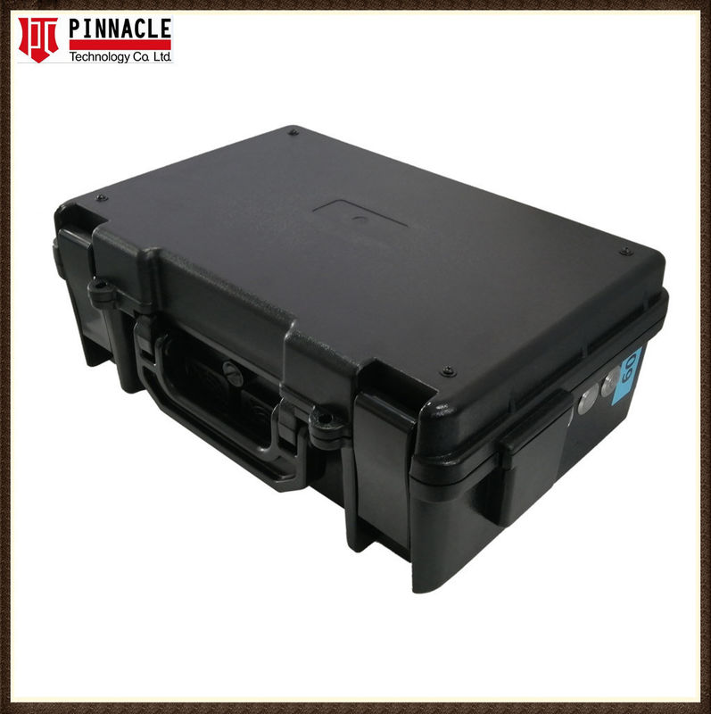 आंतरिक एंटीना के साथ सूटकेस पोर्टेबल 1.5g 2.4G 5.8g एंटी ड्रोन जैमर