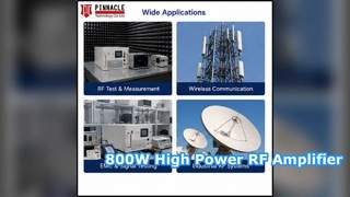 800W 1200 1400MHz आरएफ पावर एम्पलीफायर औद्योगिक समाधान