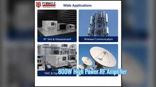 औद्योगिक उपयोग के लिए 800W 1200 1400MHz आरएफ पावर एम्पलीफायर