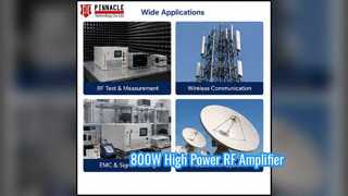 800W 1200 1400MHz आरएफ पावर एम्पलीफायर औद्योगिक ग्रेड
