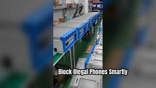 श्वेतसूची नियंत्रण के साथ उच्च शक्ति जेल जैमर। कस्टम समाधान उपलब्ध है.