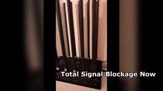 270W हाई-पावर 12-एंटीना डेस्कटॉप सिग्नल जैमर: फुल बैंड 5G/4G/वाईफाई/जीपीएस डिफेंस सिस्टम